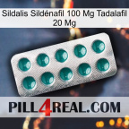 Sildalis Sildénafil 100 Mg Tadalafil 20 Mg dapoxetine1